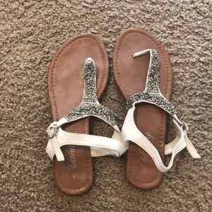 Rhinestone sandals